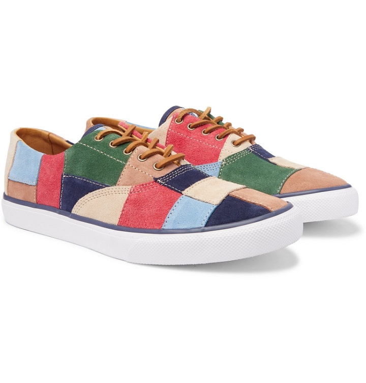 Photo: Sperry - Cloud CVO Panelled Suede Sneakers - Multi
