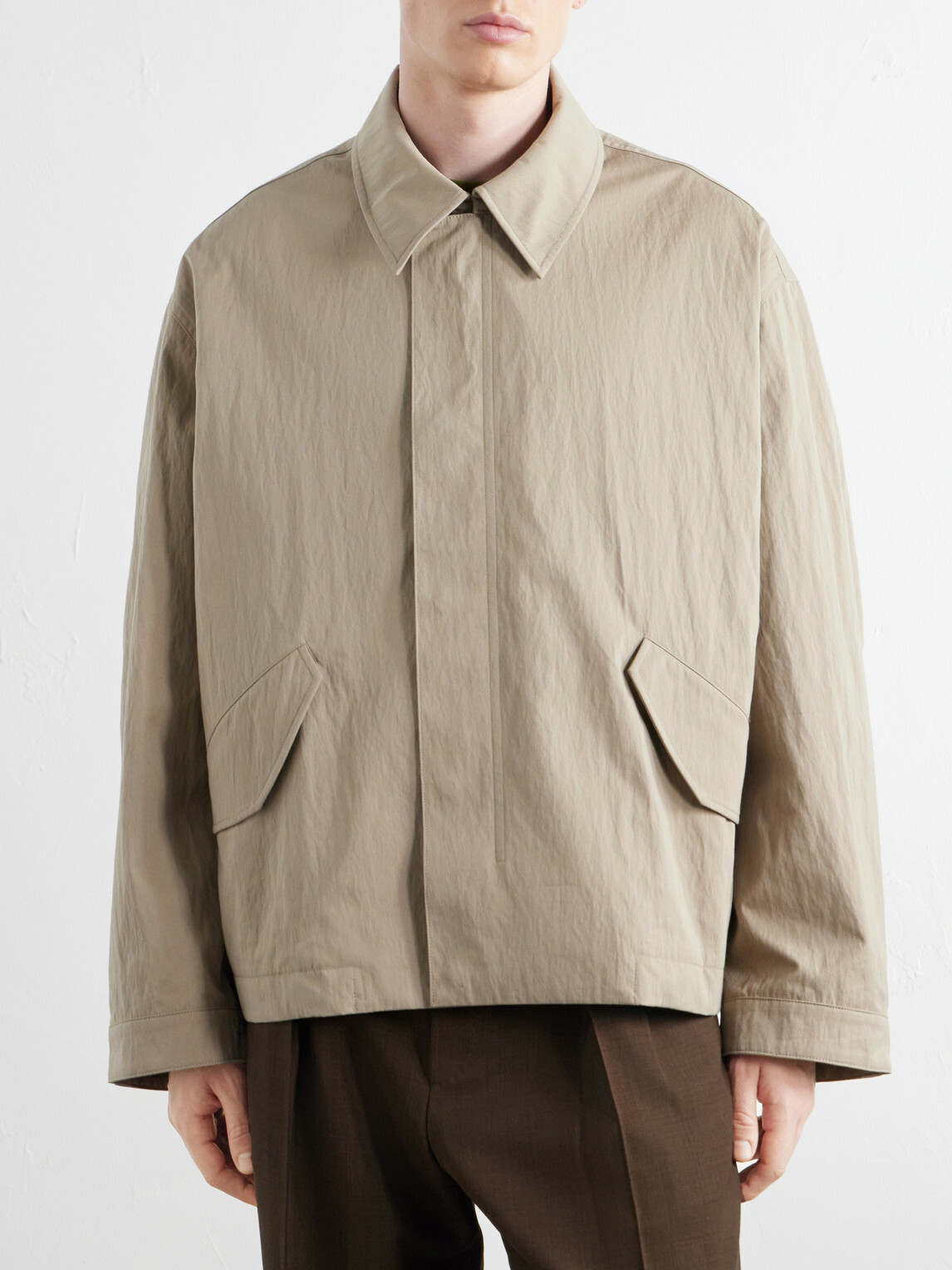 Studio Nicholson - Cotton-Blend Jacket - Neutrals
