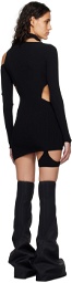 HYEIN SEO SSENSE Exclusive Black Minidress & Sweater Set