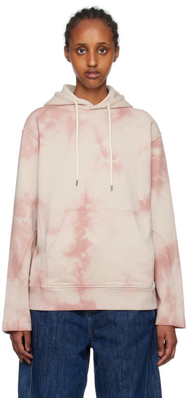 Photo: Nicholas Daley Pink Tie-Dye Hoodie