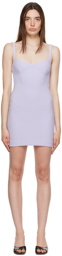 BEC + BRIDGE Purple Zoey Minidress