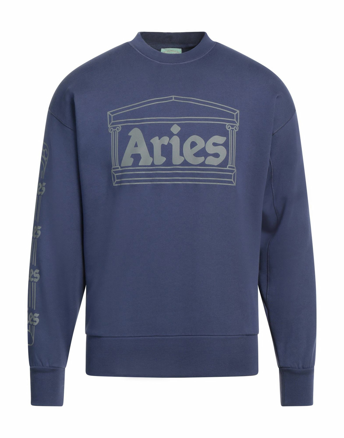 Aries Mens Sweatshirt in Navy