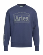 Aries Mens Sweatshirt in Navy