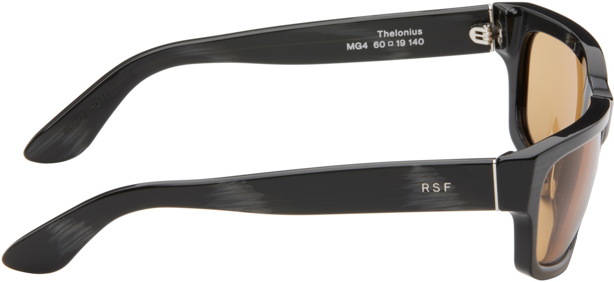 RETROSUPERFUTURE Black & Gray Thelonius Sunglasses