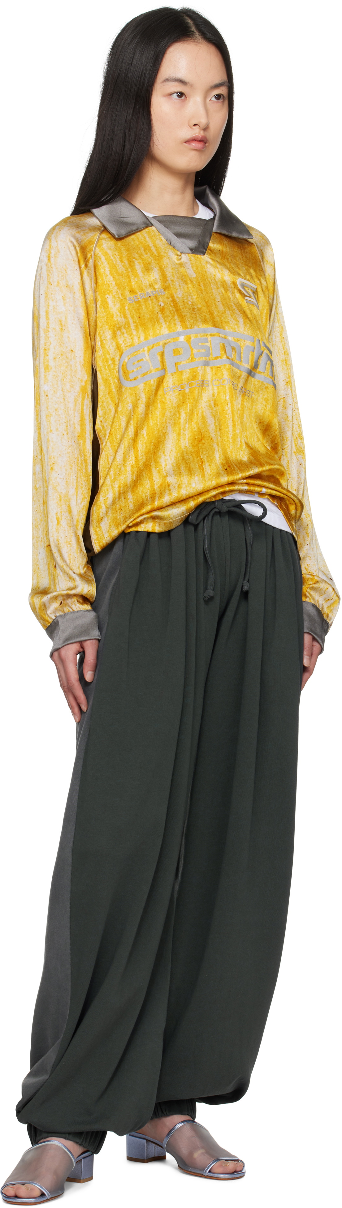 Serapis Gray Light Cotton Sweatpants