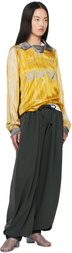 Serapis Gray Light Cotton Sweatpants
