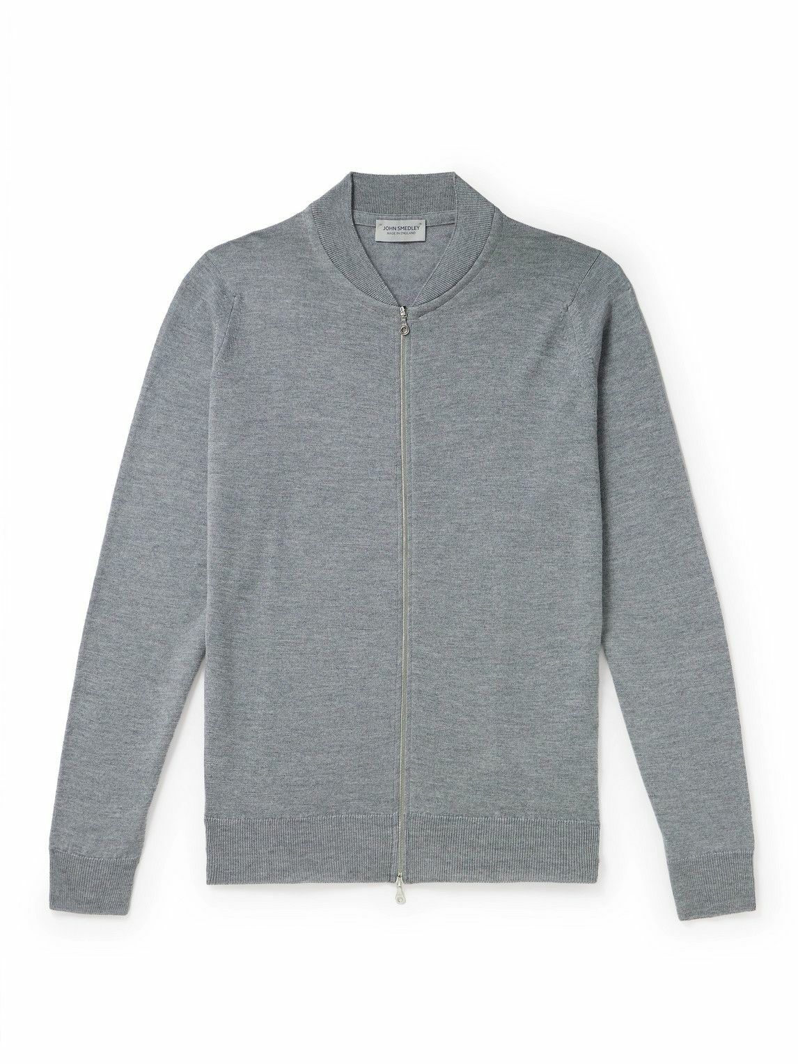 John Smedley Ladies Merino Cardigan - Midnight