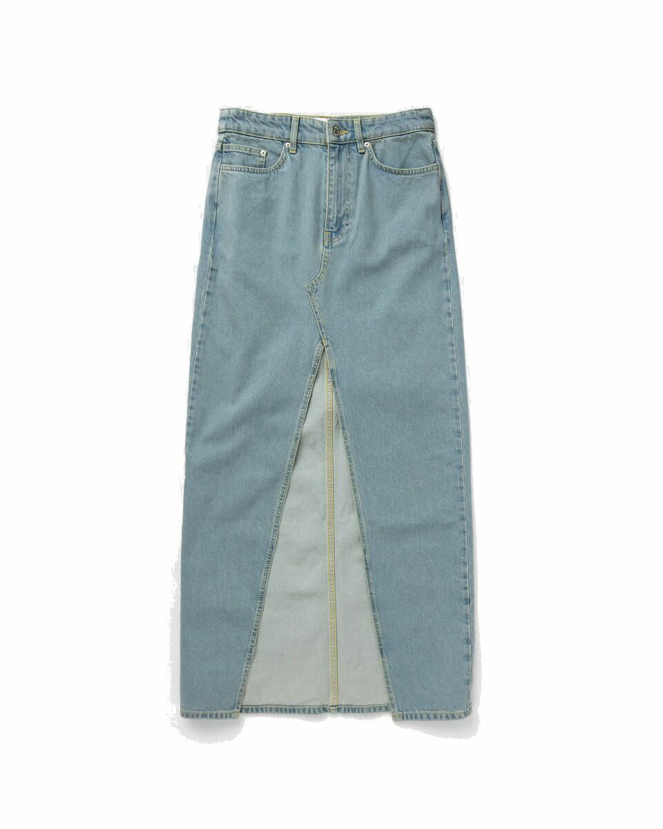 Photo: Won Hundred Cynthia Deconstructed Blue 6 Jeans Blue - Womens - Skirts
