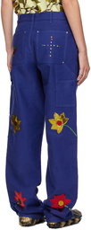 Sky High Farm Workwear Blue Double Knee Jeans