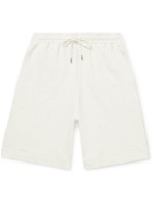 Ninety Percent - Wide-Leg Organic Cotton-Jersey Drawstring Shorts - White