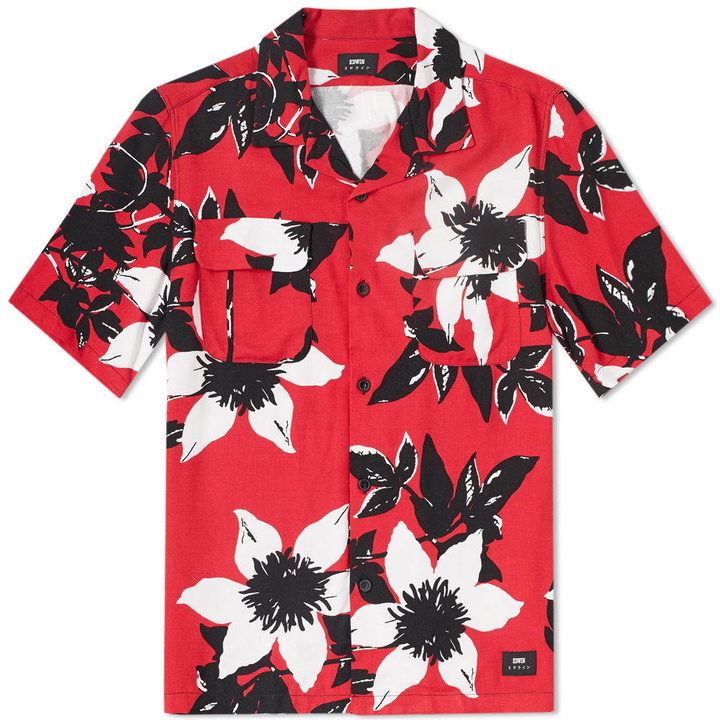 Photo: Edwin Short Sleeve Garage Shirt Red