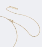 Victoria Beckham Ambra gold-plated pendant necklace