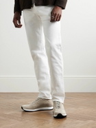 John Lobb - Foundry II Suede Sneakers - Neutrals