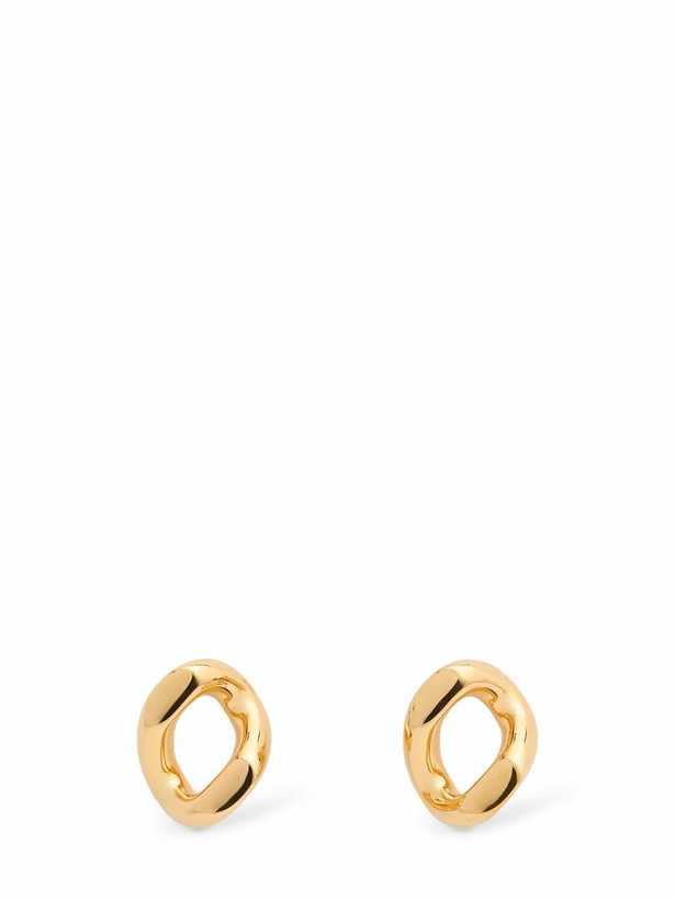 Photo: JIL SANDER Small Hoop Stud Earrings