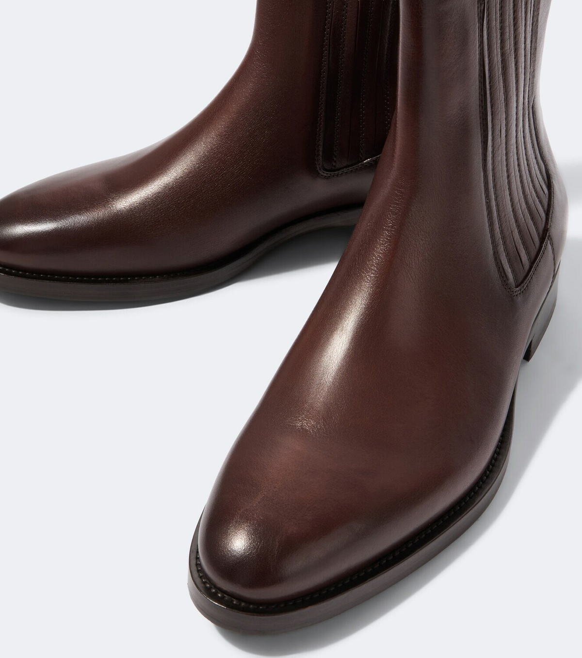 Brunello Cucinelli Leather Chelsea boots