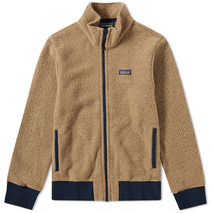 Photo: Patagonia Woolyester Fleece Jacket Mojave Khaki