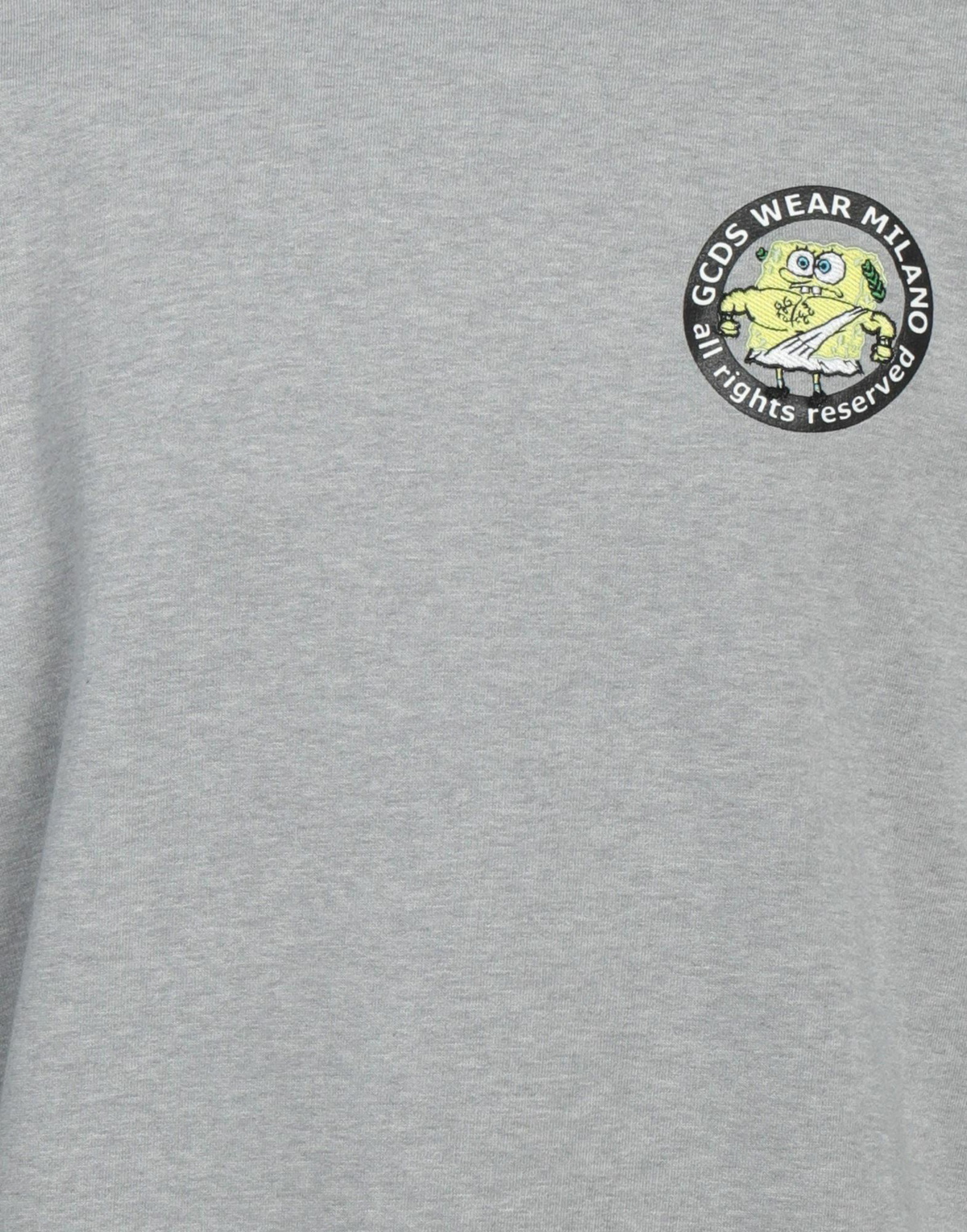 Gcds Mens Sweatshirt Light in Grey