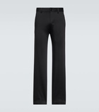 Ami Paris Straight cotton satin chinos