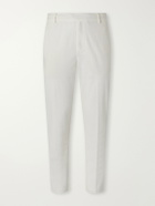 James Perse - Slim-Fit Stretch Cotton-Blend Trousers - Neutrals