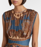 Zimmermann Mahon printed silk maxi dress