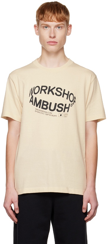 Photo: AMBUSH Beige Revolve T-Shirt
