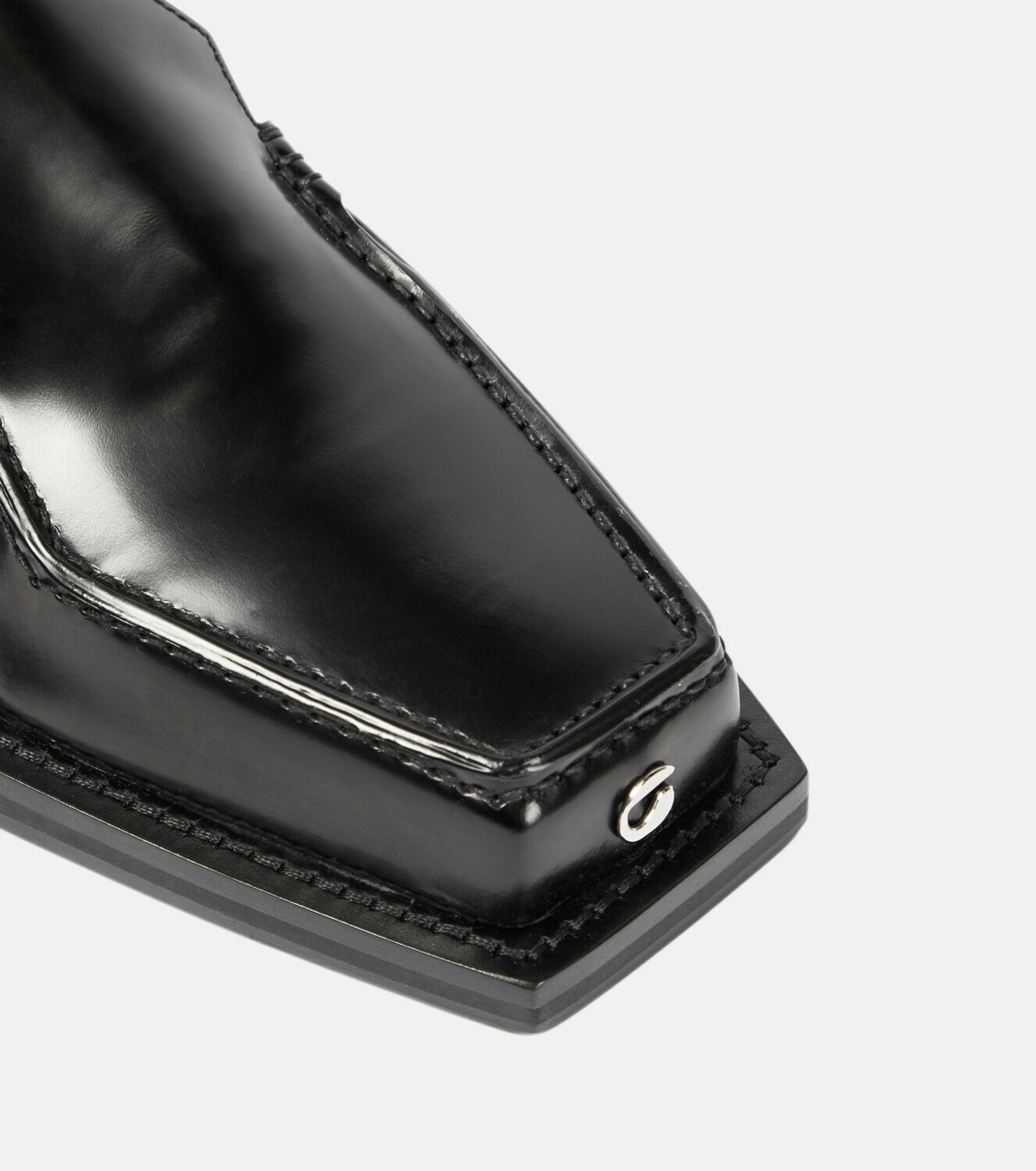 Coperni 3D Vector leather loafers