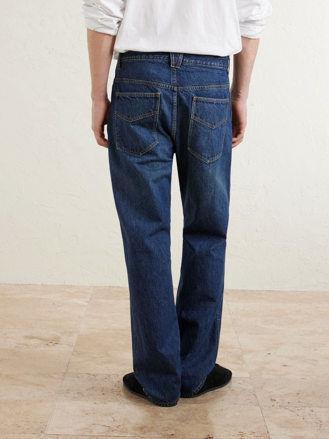 Needles - Straight-Leg Logo-Embroidered Jeans - Blue