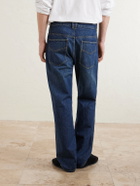 Needles - Straight-Leg Logo-Embroidered Jeans - Blue
