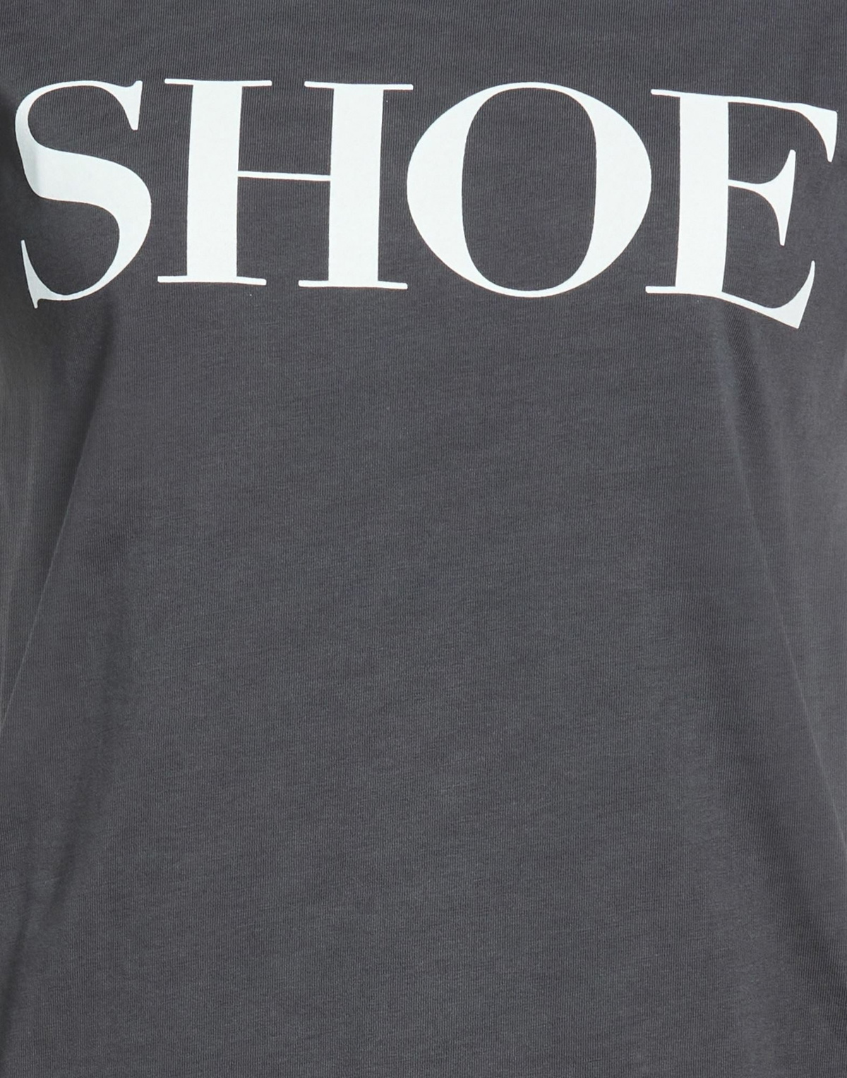 Shoe Womens T-shirt in Charcoal
