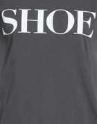 Shoe Womens T-shirt in Charcoal