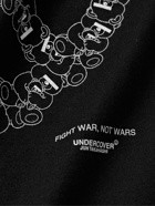 UNDERCOVER - Logo-Print Cotton-Jersey T-Shirt - Black