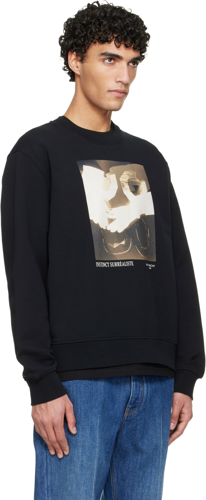 Givenchy Black Regular Fit Sweatshirt