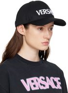 Versace Black Logo Cap