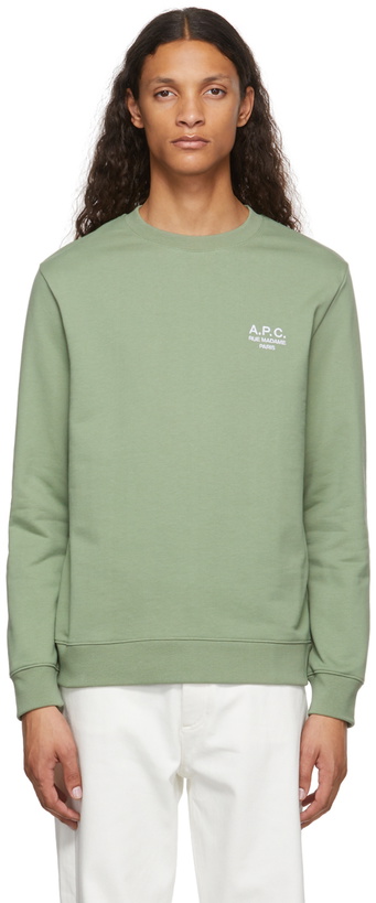 Photo: A.P.C. Green Rider Sweatshirt