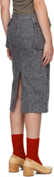 Magliano Gray Officina Midi Skirt