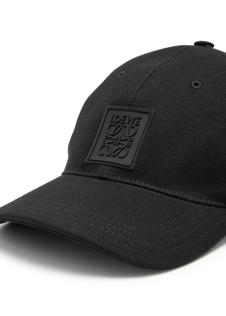 Loewe Anagram Canvas cap - Black - One Size