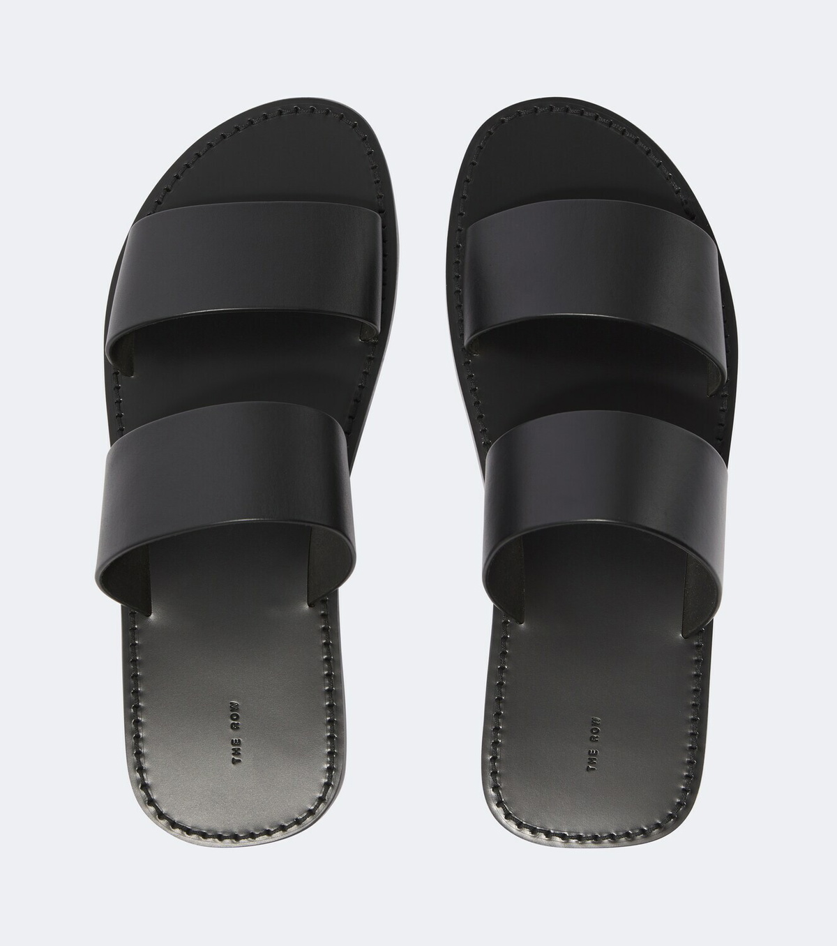 The Row Charlie leather sandals
