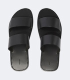 The Row Charlie leather sandals