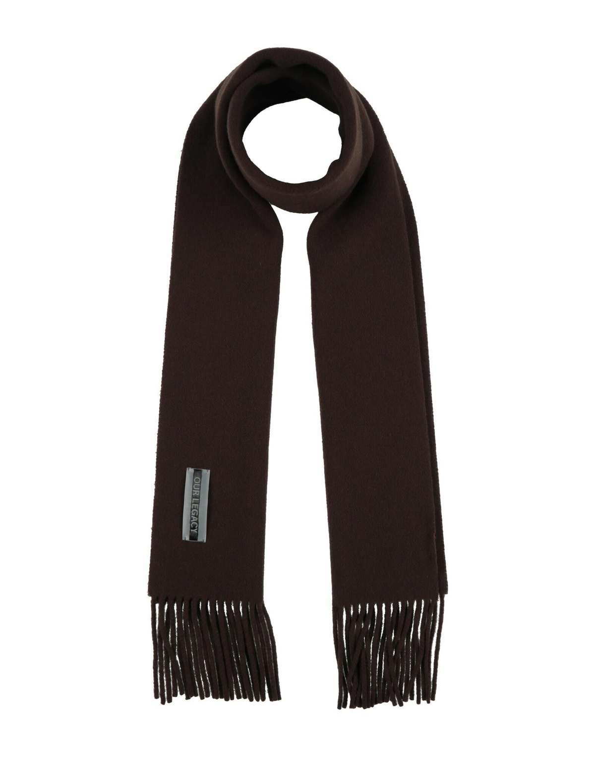 Our Legacy Womens Scarf Chocolate in Brown