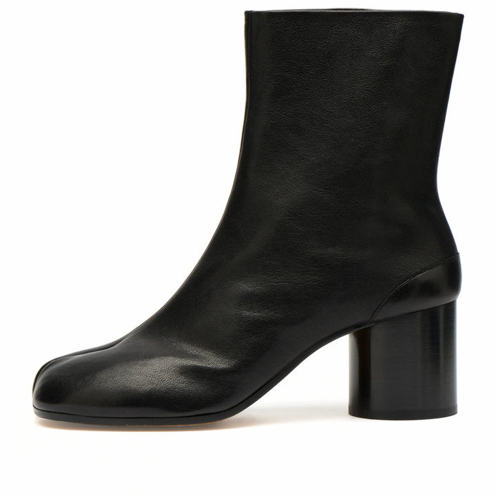 Photo: Maison Margiela Women's Tabi Ankle Boots in Black