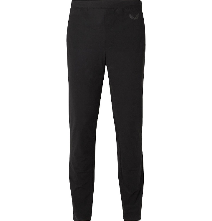 Photo: CASTORE - Henry Stretch Tech-Jersey Sweatpants - Black