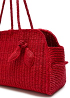 Jacquemus Le Turismo Raphia Raffia Tote bag - Red - One Size