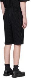 Homme Plissé Issey Miyake Black Monthly Color May Shorts