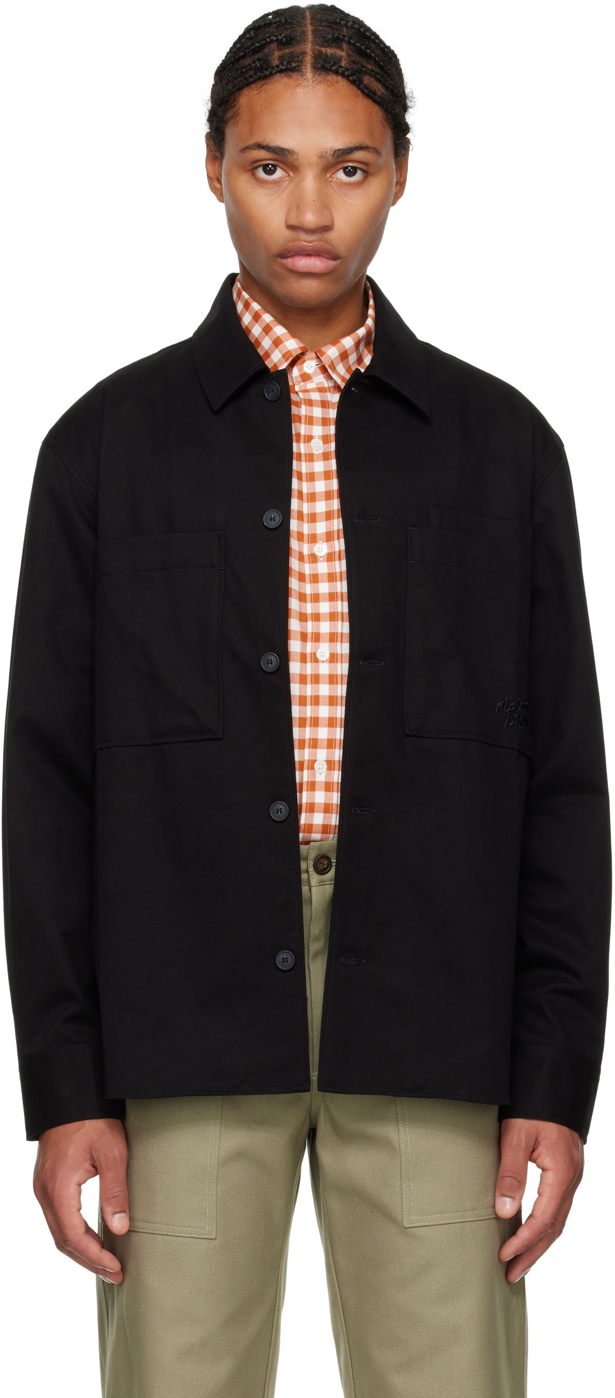 CASSANDRE Overshirt in Cotton Linen Gabardine main image 1