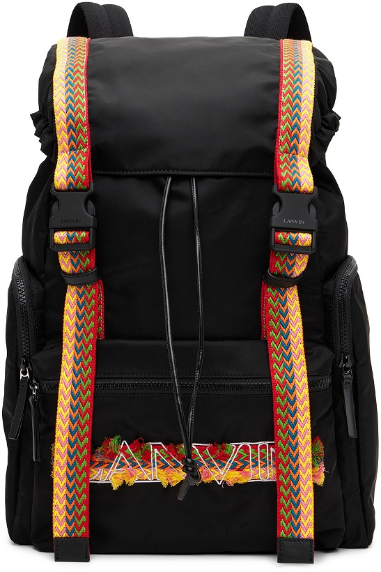 Photo: Lanvin Black Curb Backpack