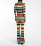 Ulla Johnson Chesca striped wool and cashmere sweater