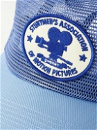 CHERRY LA - Logo-Appliquéd Mesh and Twill Baseball Cap