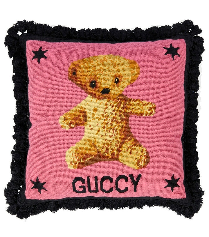 Photo: Gucci - Embroidered cushion