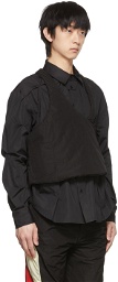 Kusikohc SSENSE Exclusive Black Polyester Vest