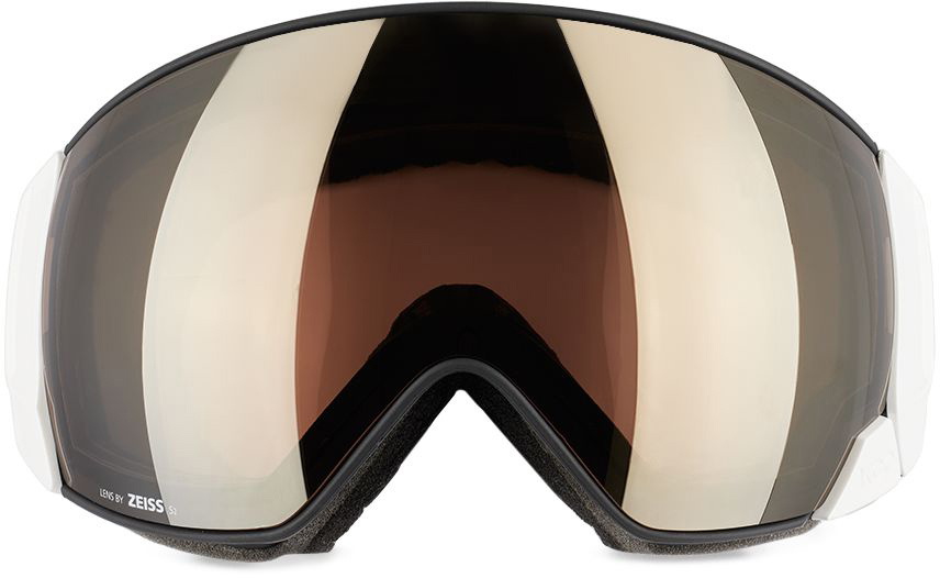 KOO White Enigma Style Snow Goggles